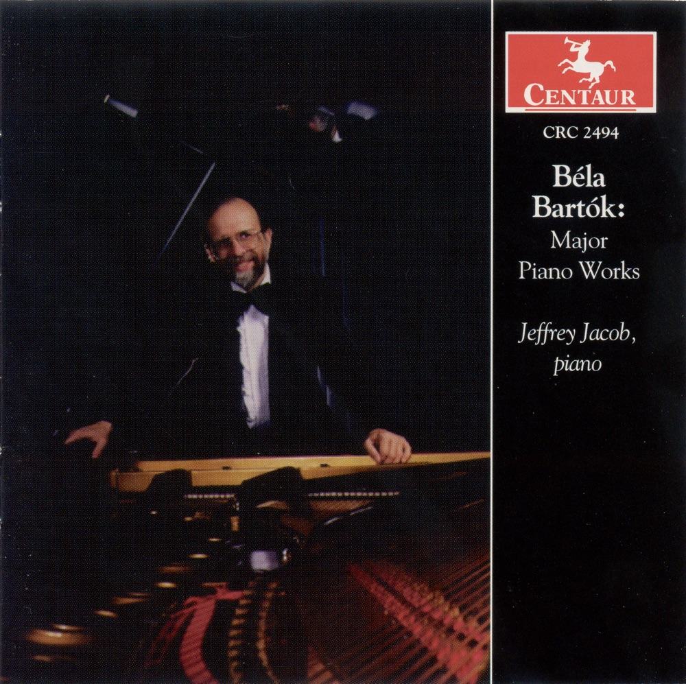 Обложка альбома «Bartok, B.: Improvisations - Out of Doors - 15 Hungarian Peasant Songs - Piano Sonata - Suite» — Jeffrey Jacob
