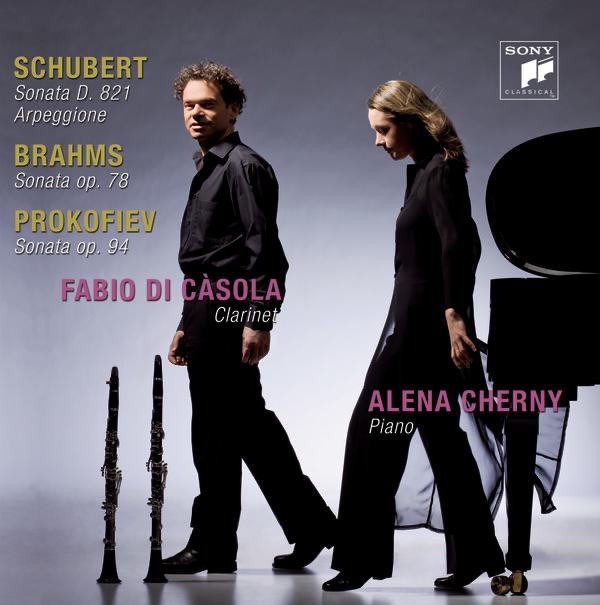 Обложка альбома «Brahms, Prokofiev & Schubert: Works for Clarinet and Piano» — Fabio Di Casola & Alena Cherny