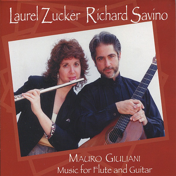 Обложка альбома «Giuliani: Music for Flute and Guitar» — Laurel Zucker & Richard Savino