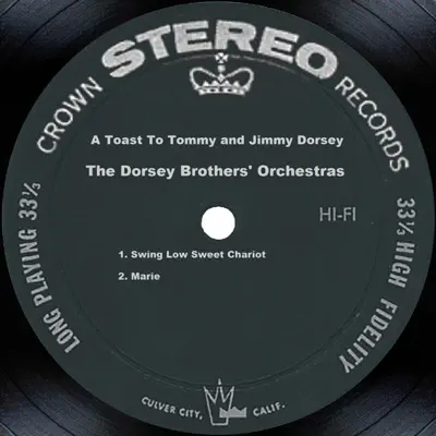 A Toast to Tommy and Jimmy Dorsey - Single - Dorsey Brothers Orchestra