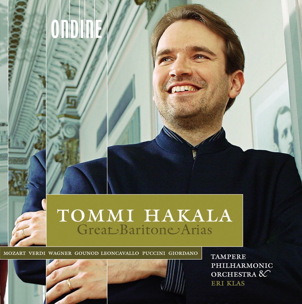 Обложка альбома «Great Baritone Arias» — Tommi Hakala, Eri Klas & Tampere Philharmonic Orchestra