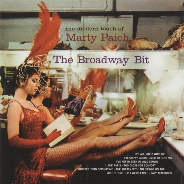 オリジナル マーティ・ペイチ Broadway Bit Marty Paich 芽瑠璃堂 ＞ マーティ・ペイチ 『ブロードウェイ・ビット (LP)（12