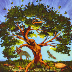 Shamanic Journey Drumming - Katie Weatherup Cover Art