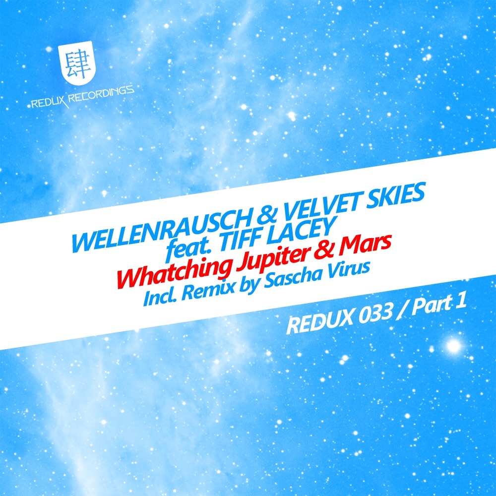 Обложка альбома «Watching Jupiter and Mars (Featuring Tiff Lacey) - Single» — Wellenrausch & Velvet Skies