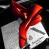 red shoes
