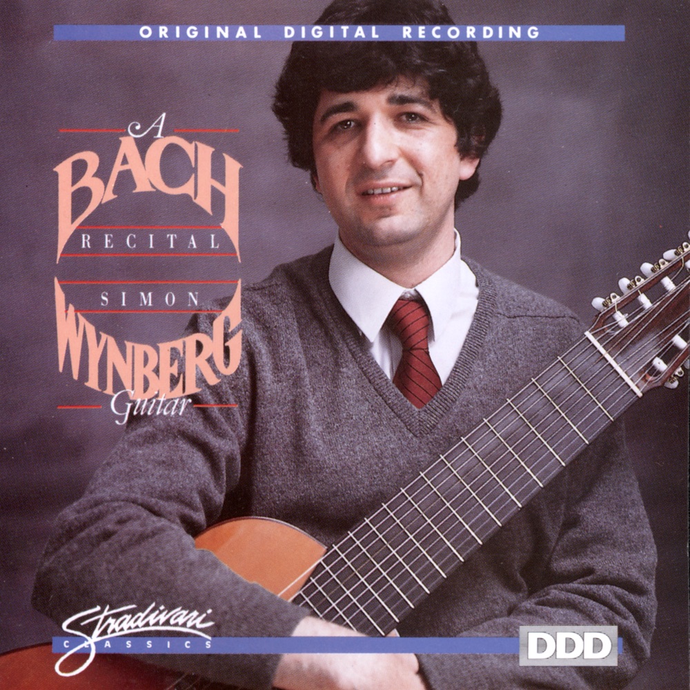 Обложка альбома «A Bach Recital» — Simon Wynberg