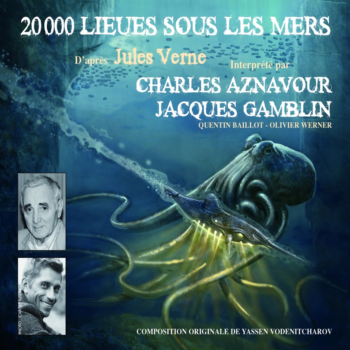 Jules Verne : 20 000 lieues sous les mers (Mise en scène sonore) cover