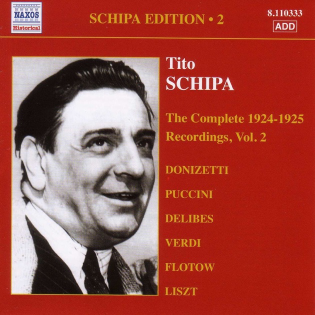 Singers of the Century: Tito Schipa in Spain & South America Singers of the Century: Tito Schipa in Spain & South America