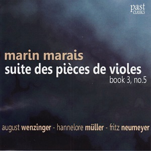 Marais: Suite Des Pièces de Violes, Book 3, No. 5