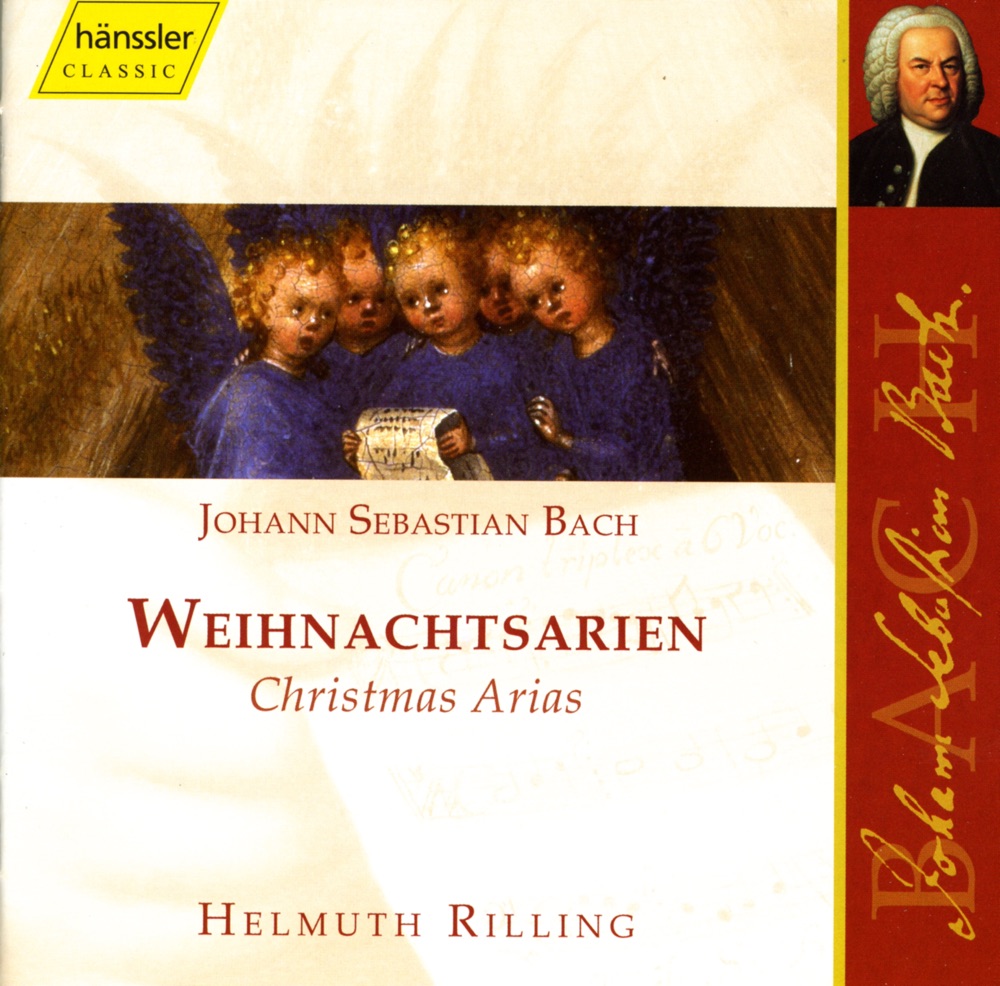 Обложка альбома «Bach, J.S.: Christmas Arias» — Gächinger Kantorei Stuttgart, Helmuth Rilling, Stuttgart Bach Collegium, Aldo Baldin, Arleen Auger, Wolfgang Schone, Walter Heldwein, Ingeborg Danz, Philippe Huttenlocher, Adalbert Kraus, Hildegard Laurich, Hanno Müller-Brachmann & Nobuko Gamo-Yamamoto