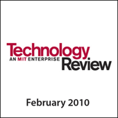 Audible Technology Review, February 2010 - Technology Review Cover Art