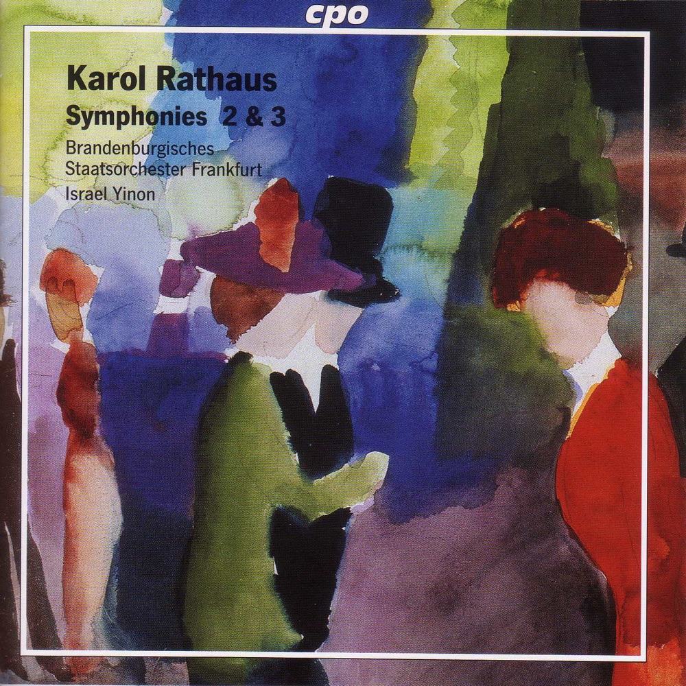 Обложка альбома «Rathaus: Symphonies Nos. 2 and 3» — Israel Yinon & Frankfurt Brandenburg State Orchestra