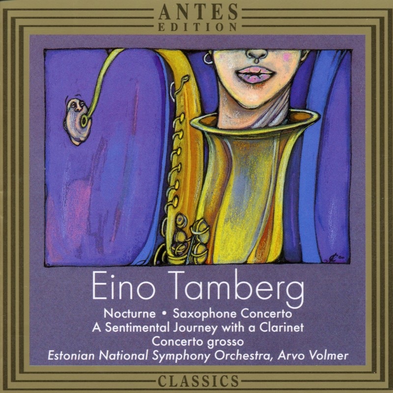 Обложка альбома «Eino Tamberg» — Orchester des Estnischen Rundfunks