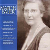 Bauer: Prelude and Fugue, Op. 43 - Six Preludes - Deborah Boldin, Irina Muresanu & Virginia Eskin