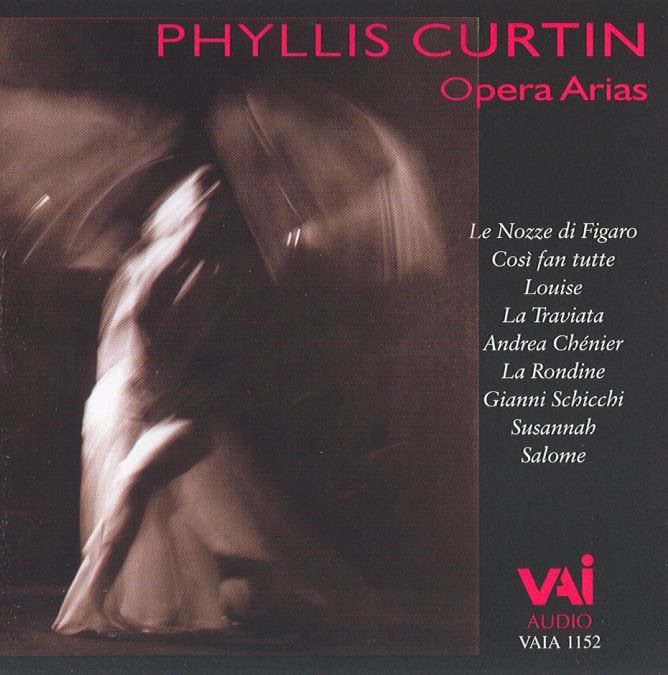 Обложка альбома «Phyllis Curtin - Opera Arias» — Phyllis Curtin