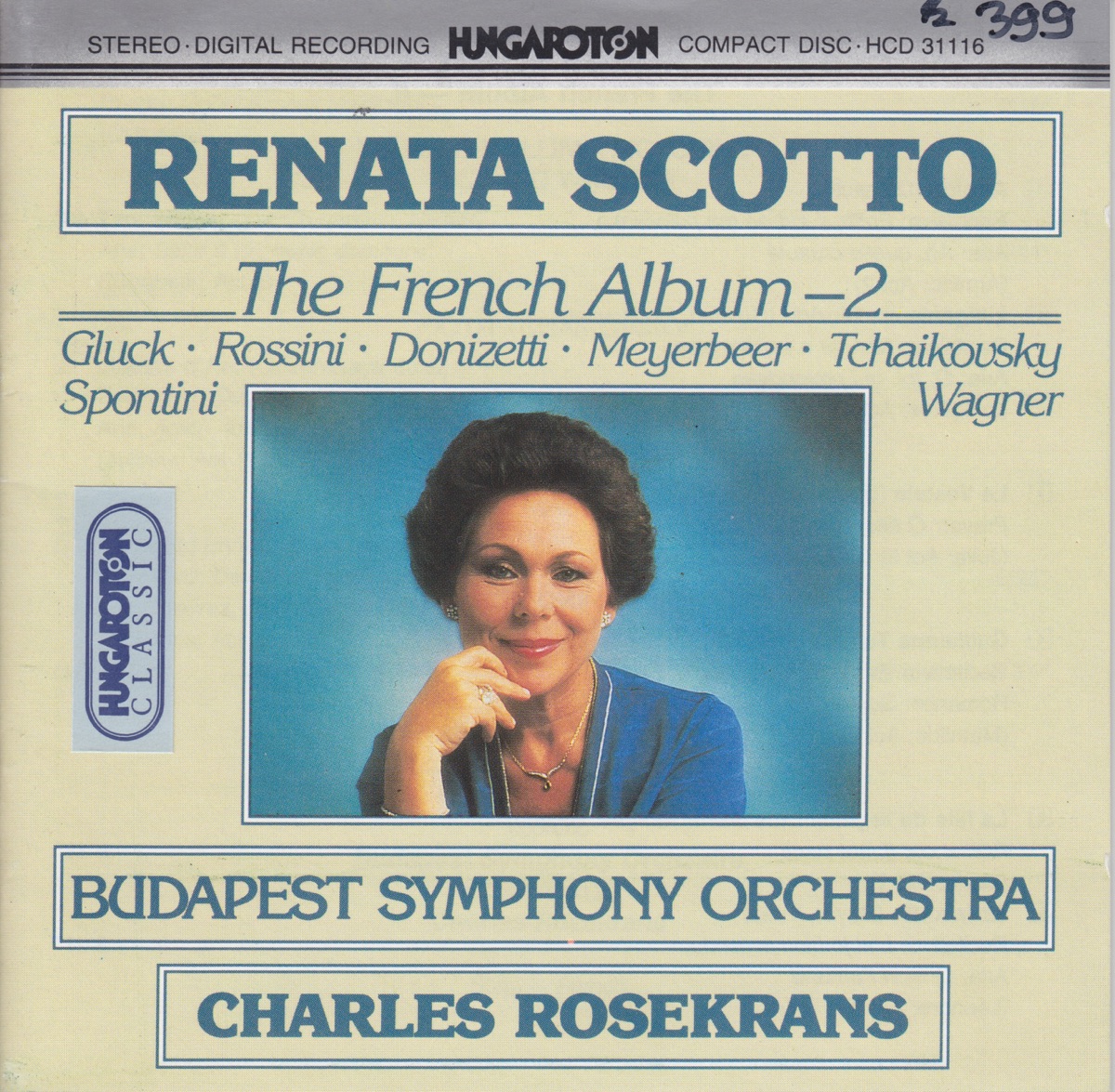 Renata Scotto: The French Album - II cover art
