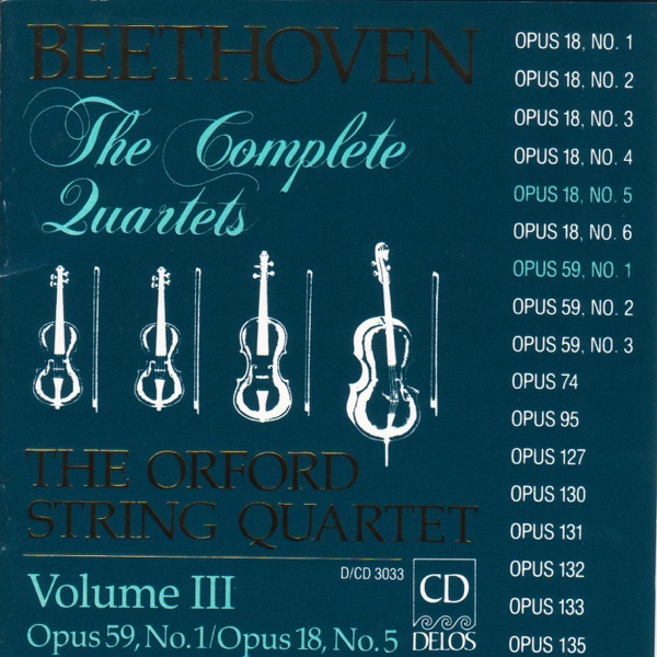 Beethoven: Complete String Quartets, Vol. 3 (Nos. 5 and 7)