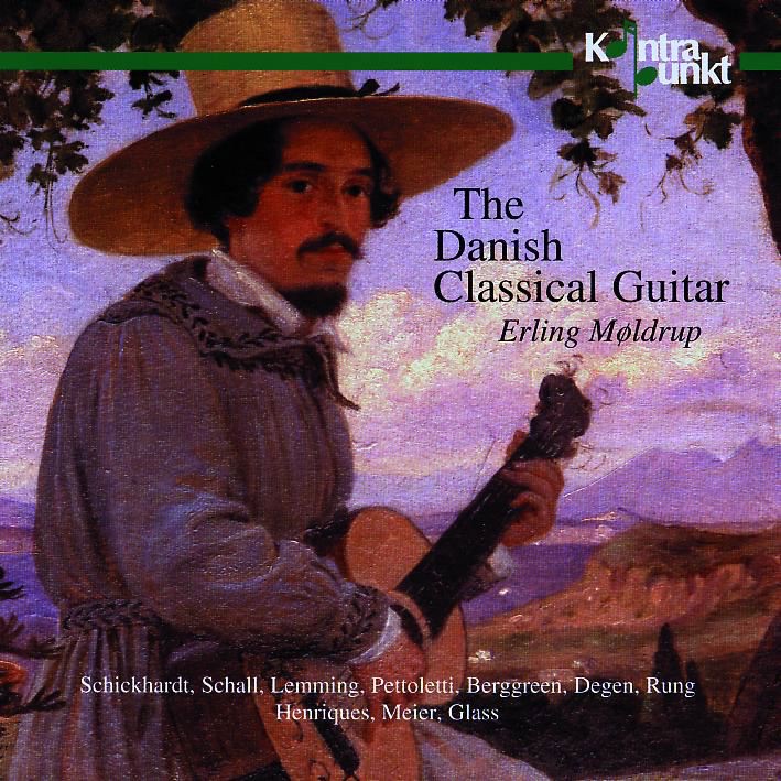 Обложка альбома «The Danish Classical Guitar» — Erling Møldrup & Morten Zeuthen