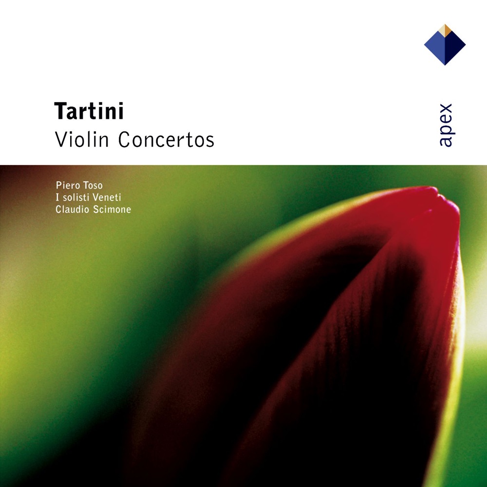 Обложка альбома «Tartini: Violin Concertos» — Claudio Scimone, I Solisti Veneti & Piero Toso
