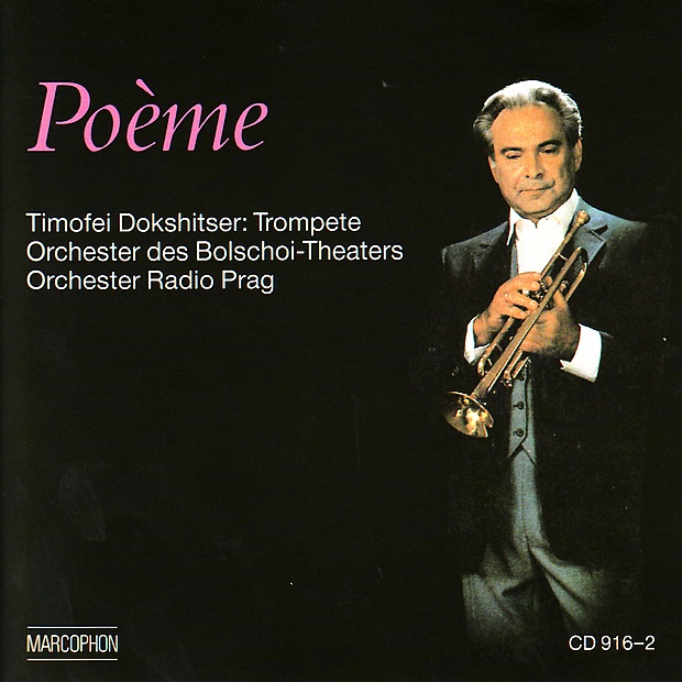 Обложка альбома «Poème» — Timofei Dokshitser, Orchester des Bolschoi-Theaters & Orchester Radio Prag