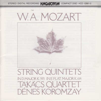 W. A. Mozart: String Quintets K.593 and 614