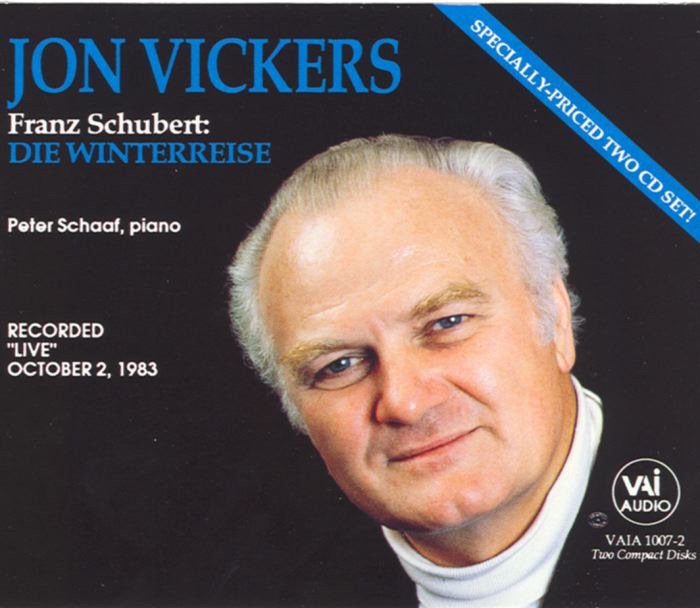 Обложка альбома «Schubert: Die Winterreise» — John Vickers & Peter Schaaf