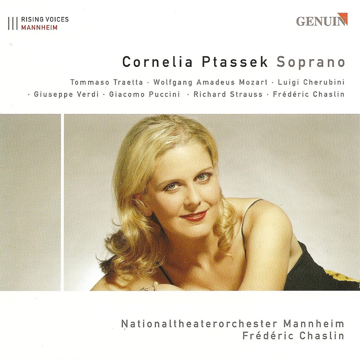Traetta, Mozart, Cherubini, Verdi, Puccini, Strauss & Chaslin: Opera Arias (Soprano) cover art