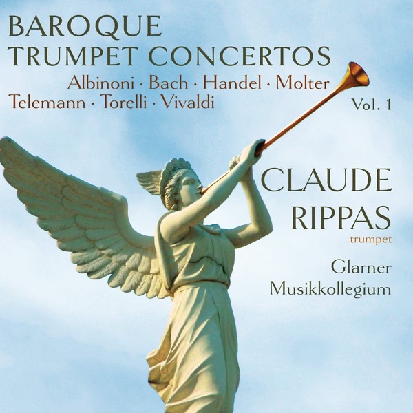Обложка альбома «Baroque Trumpet Concertos» — Claude Rippas