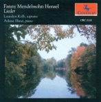Mendelssohn, Fanny: Lieder