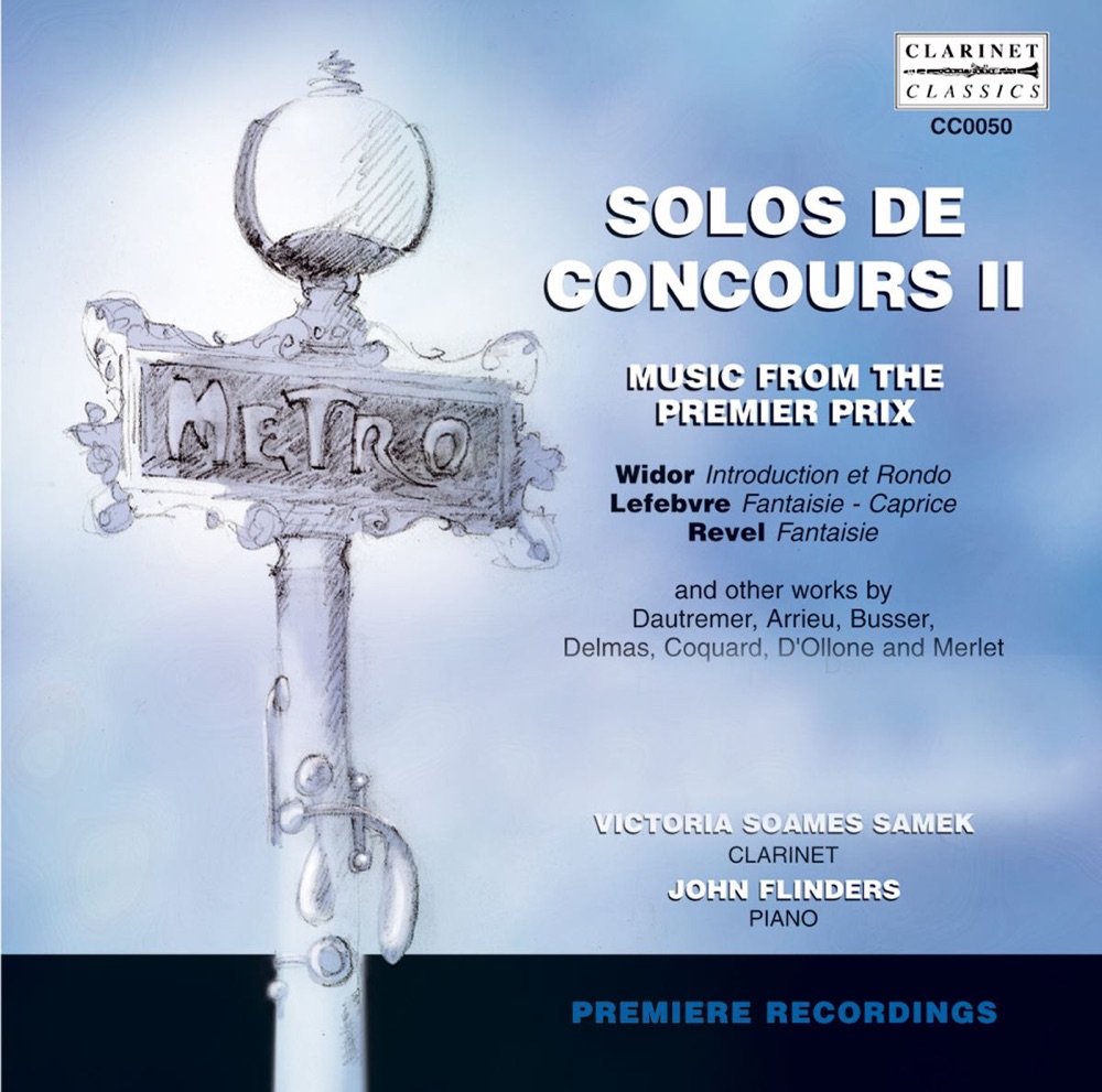 Обложка альбома «Solos de Concours II: Music from the Premier Prix» — Victoria Soames Samek & John Flinders