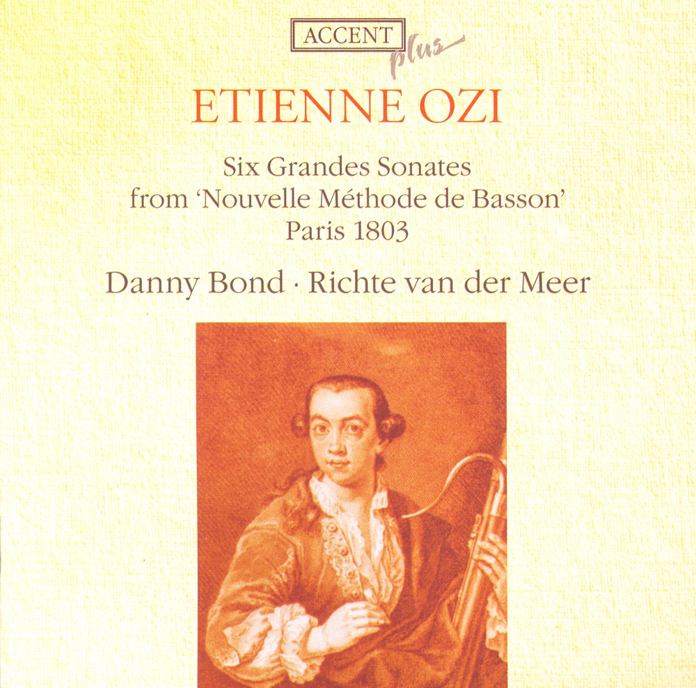 Обложка альбома «Ozi: Bassoon Sonatas Nos. 1-6» — Danny Bond & Richte Van Der Meer