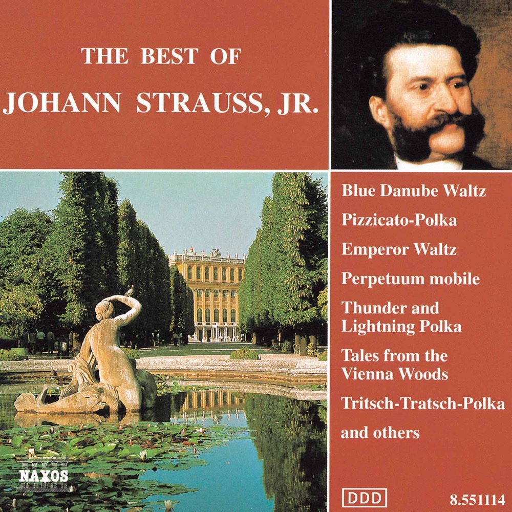 Обложка альбома «Strauss II: The Best of Johann Strauss, Jr.» — Martin Sieghart, Slovak Radio Symphony Orchestra, Johannes Wildner & Katowice Polish State Philharmonic Orchestra