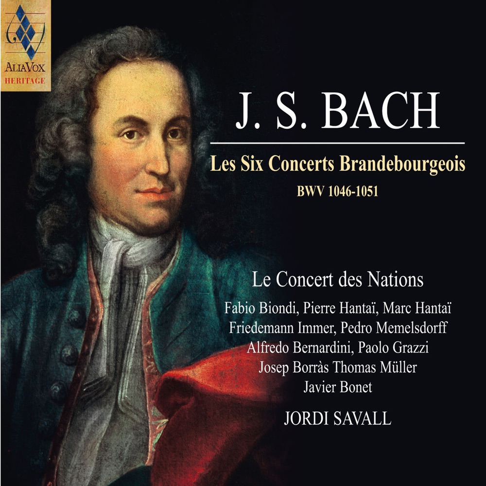Обложка альбома «Bach: Brandenburg Concertos» — Jordi Savall & Le Concert des Nations