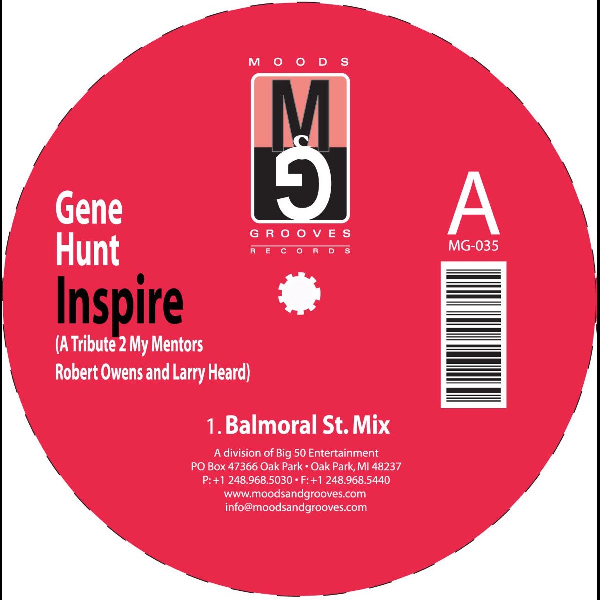 Inspire - A Tribute to my Mentors Robert Owens and Larry Heard - EP by Gene  Hunt on Apple Music