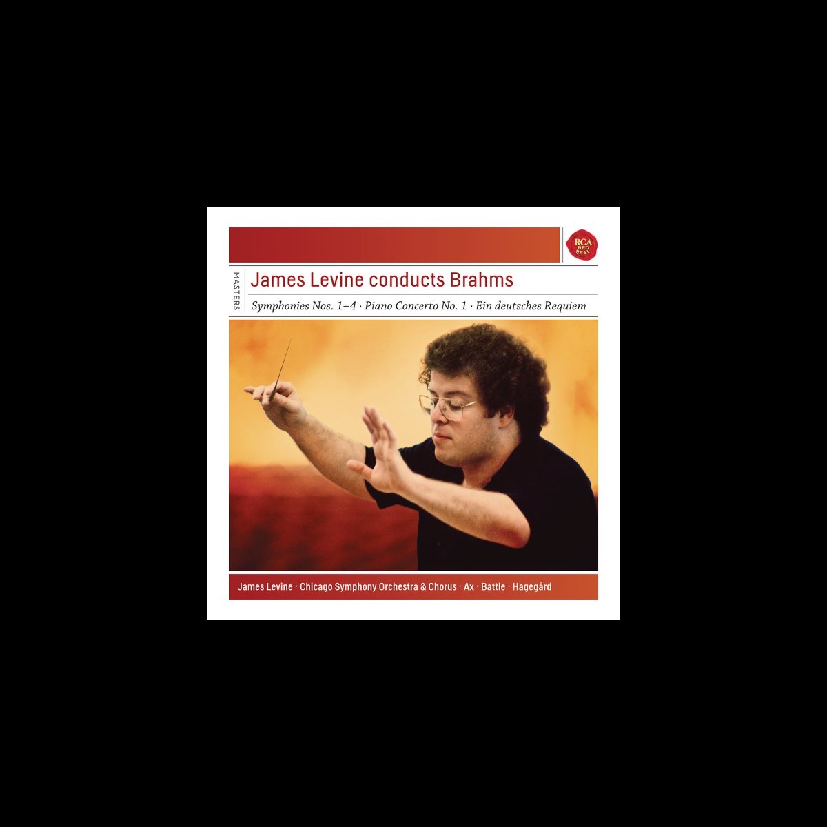 ‎James Levine conducts Brahms Sony Classical Masters Album by James