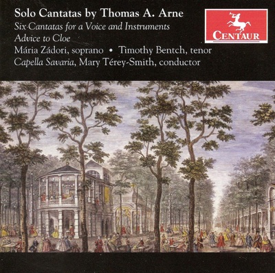 Aure, T.A.: Cantatas - The School of Anacreon - Delia - Frolick and Free - The Morning - Lydia - Bacchus and Ariadne -
