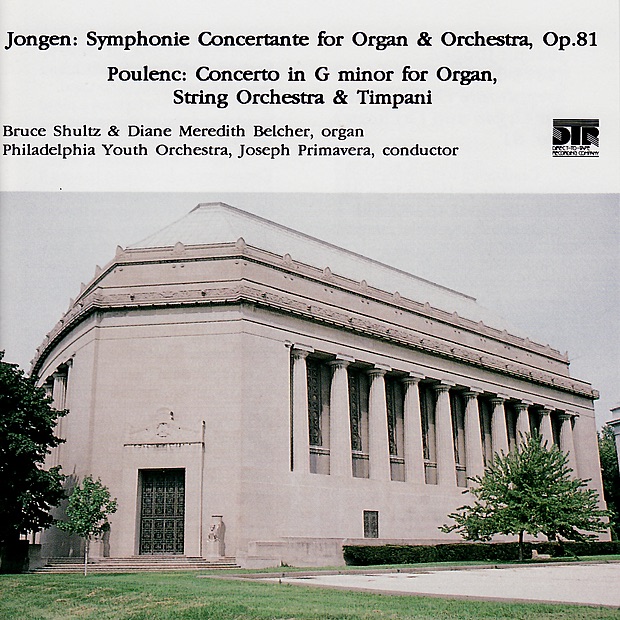 Jongen: Symphonie Concertante, Op. 81 - Poulenc: Concerto In G Minor cover art