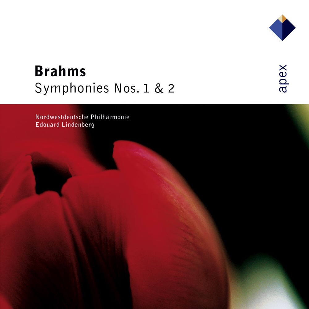 Обложка альбома «Brahms: Symphonies Nos 1 & 2» — Edouard Lindenberg & Nordwestdeutsche Philharmonie