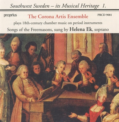 Abel - Stamitz: Flute Quartets - Anonymous: Freemason Songs