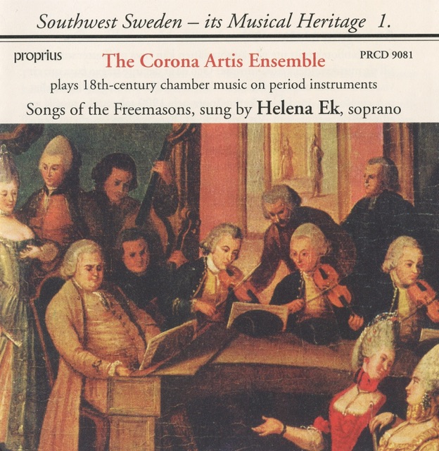 Abel - Stamitz: Flute Quartets - Anonymous: Freemason Songs