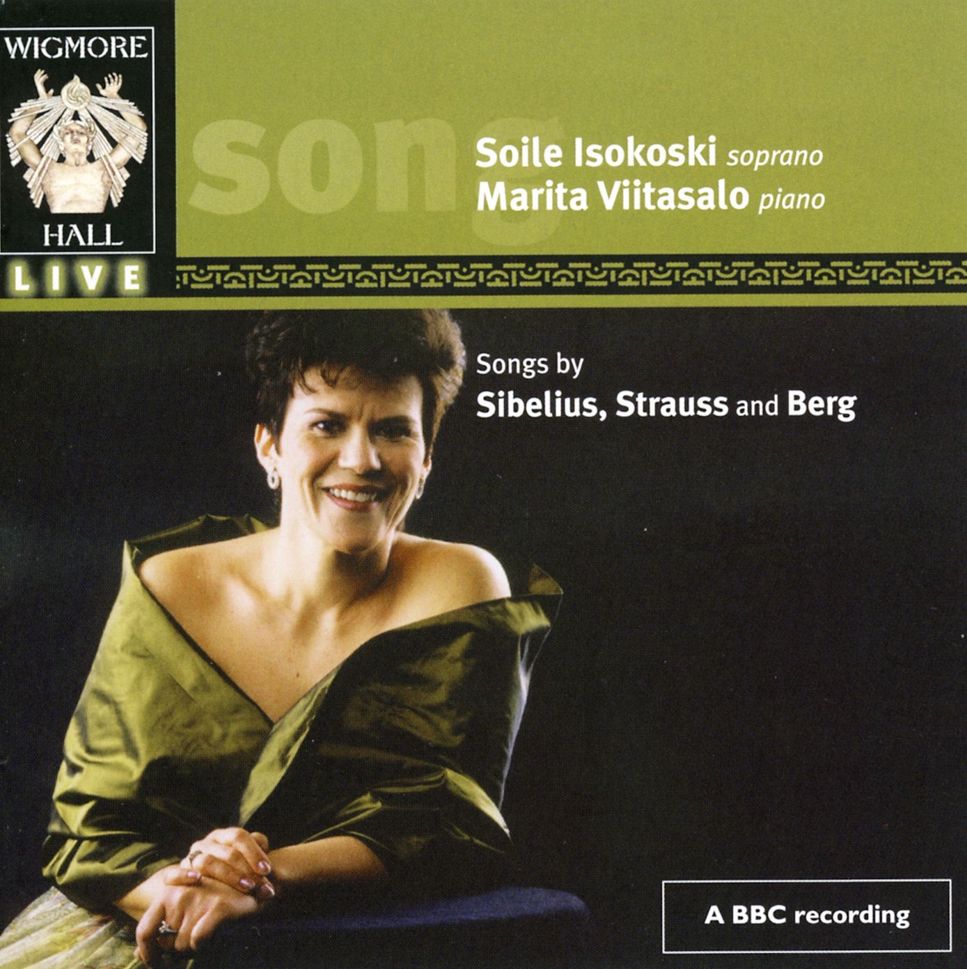 Songs by Sibelius, Strauss & Berg by Marita Viitasalo & Soile Isokoski album cover