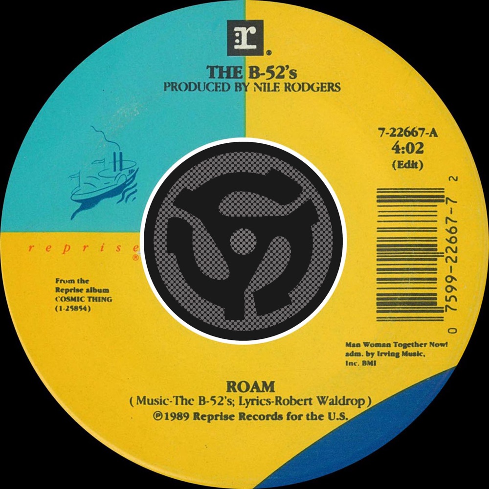 Обложка альбома «Roam (Edit) / Bushfire [Digital 45] - Single» — The B-52's