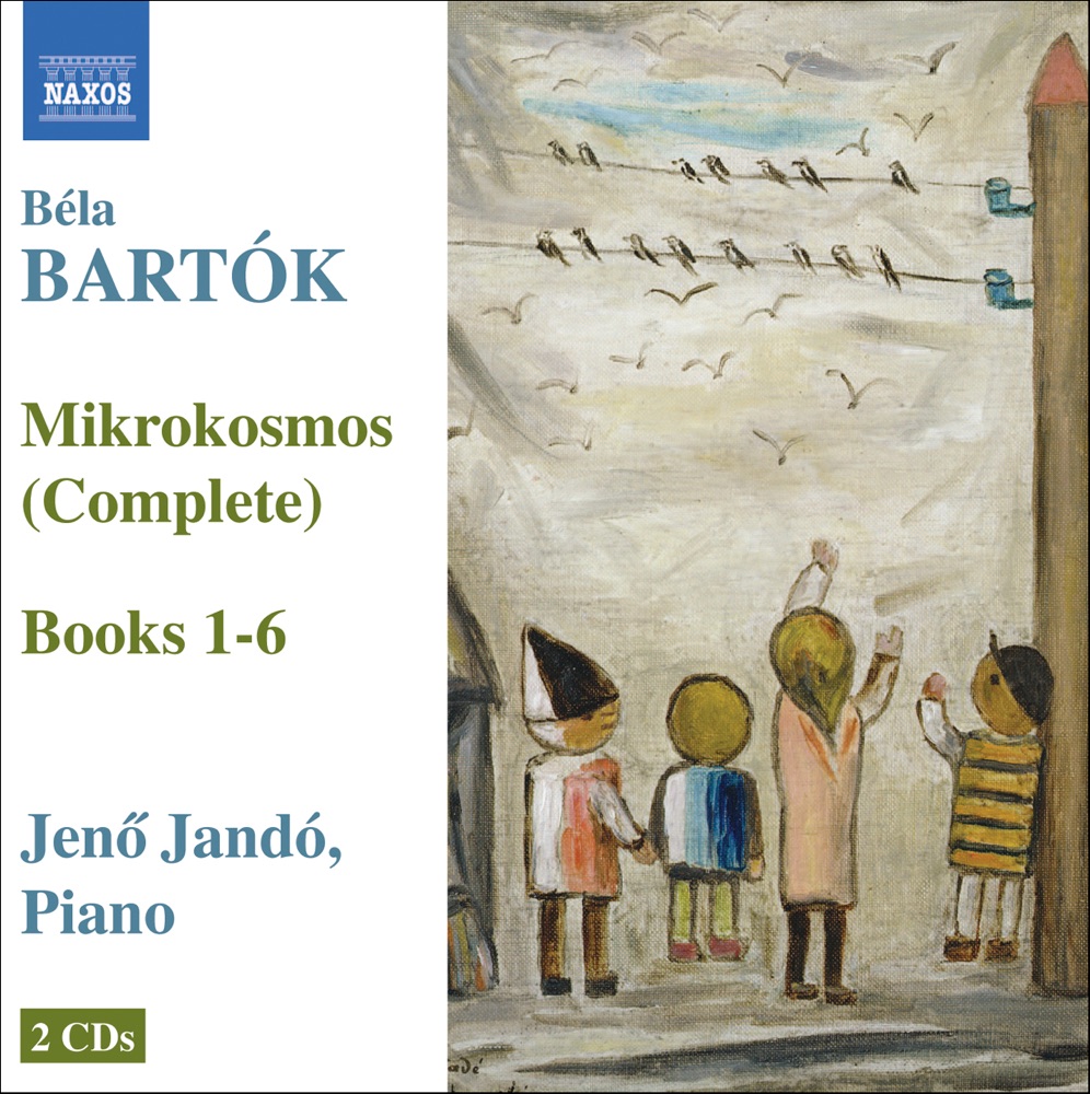 Обложка альбома «Bartók: Mikrokosmos (Complete)» — Jenő Jandó & Tamara Takacs