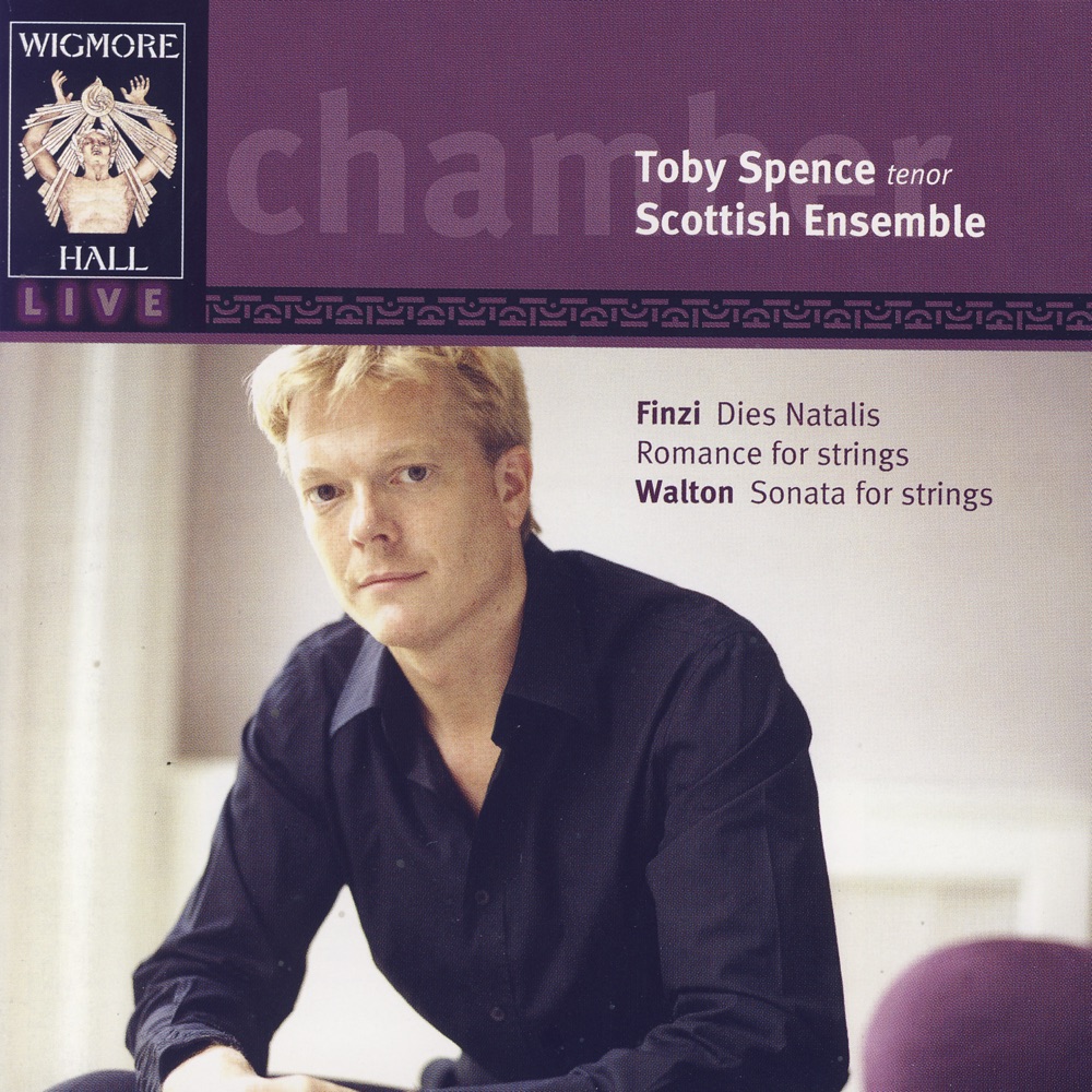 Обложка альбома «Finzi: Dies Natalis, Romance for Strings / Walton: Sonata for Strings» — Toby Spencer & Scottish Ensemble
