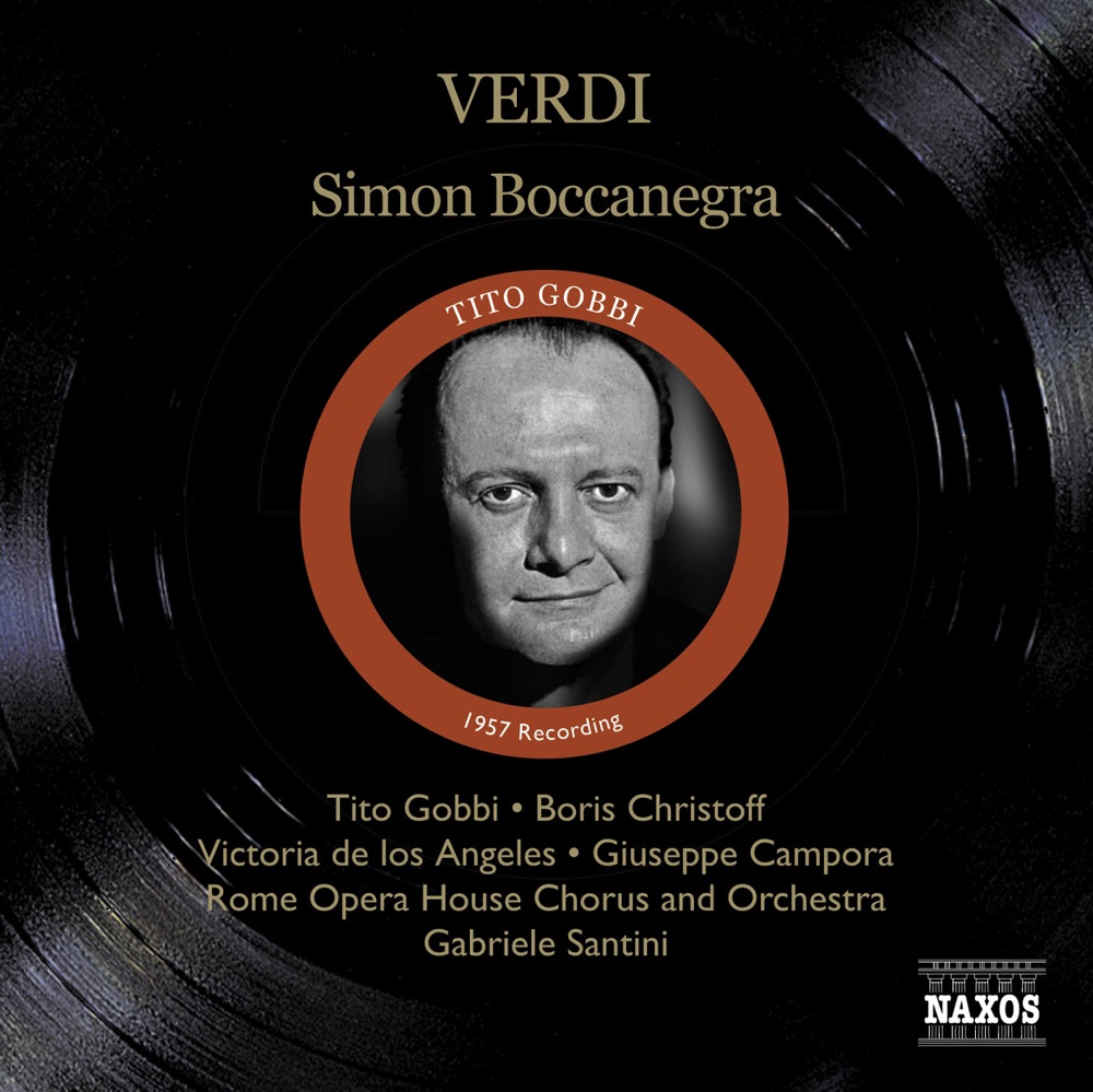 Обложка альбома «Verdi: Simon Boccanegra» — Coro del Teatro dell'Opera di Roma, Boris Christoff & Gabriele Santini