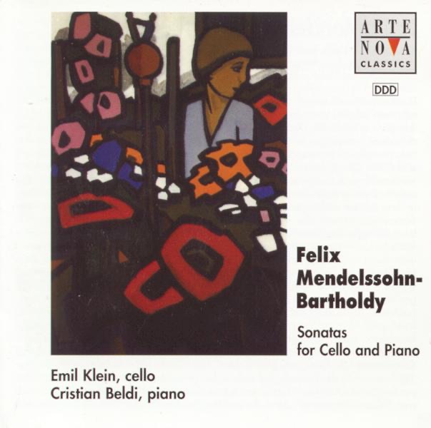 Обложка альбома «Mendelssohn: Duo Sonatas For Cello And Piano» — Emil Klein & Cristian Beldi