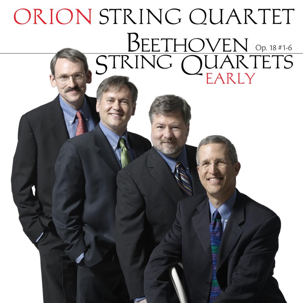 Обложка альбома «Beethoven: Early String Quartets» — Orion String Quartet