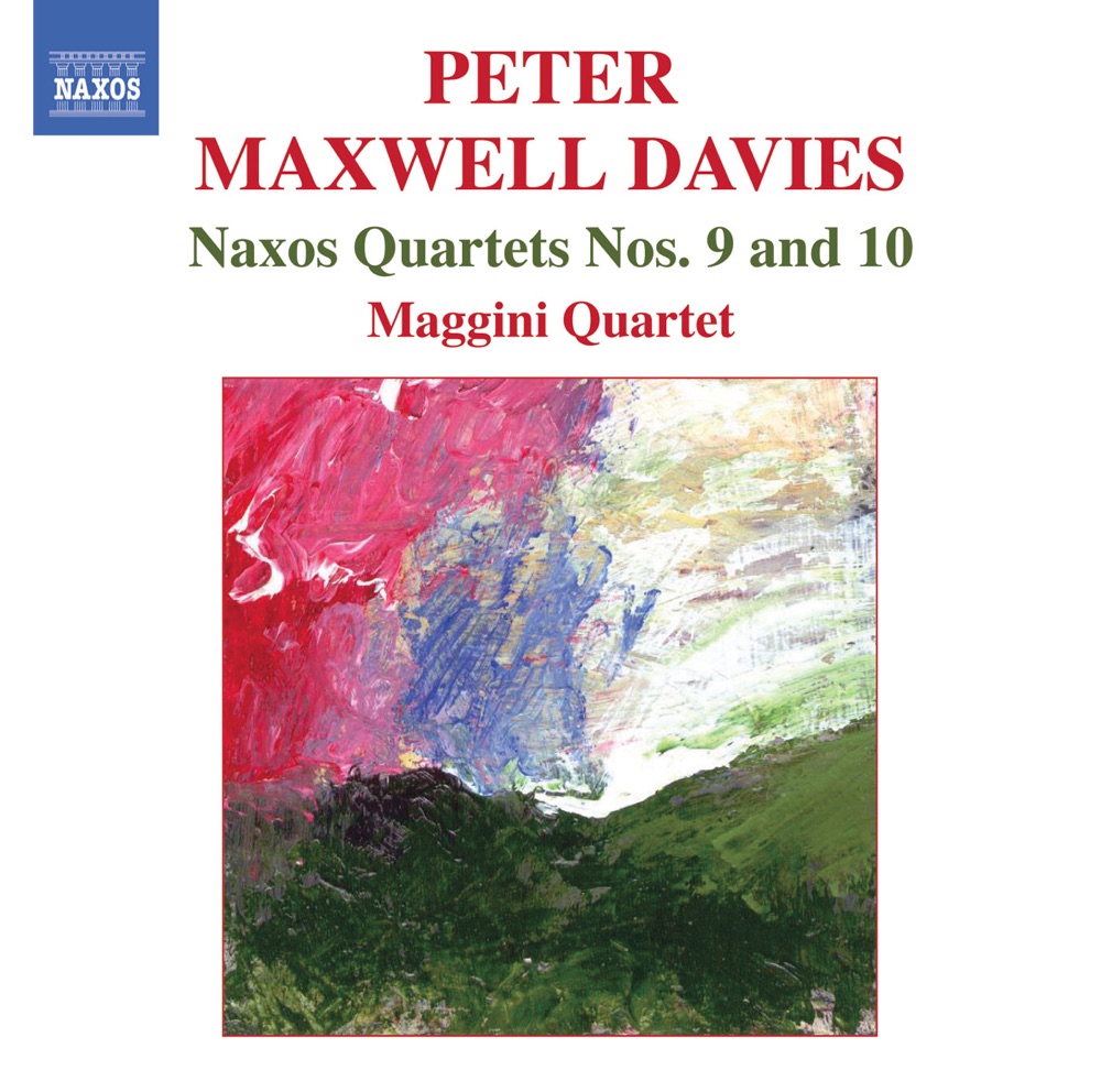 Обложка альбома «Davies: Naxos Quartets Nos. 9 and 10» — Maggini Quartet