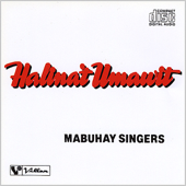 Cover art for Halina't Umawit by Mabuhay Singers