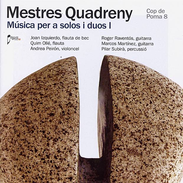 Обложка альбома «Quadreny: Música per a solos i duos I» — Joan Izquierdo, Quim Ollé, Andrea Peirón, Roger Raventós, Marcos Martínez & Pilar Subirà